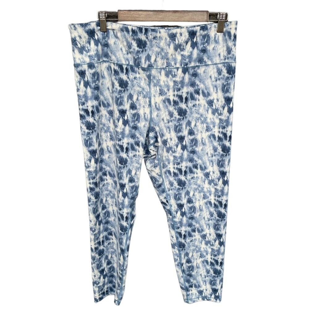 Inc International Concepts Leggings Womens Plus Size XXL 2X Blue Pull On Active‎